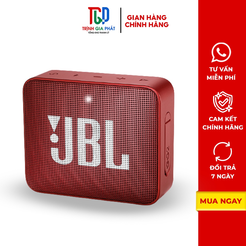 Loa Bluetooth JBL Go 2 Midnight Black Âm Thanh Chất Lượng Cao - Hàng Chính Hãng JBLGO2