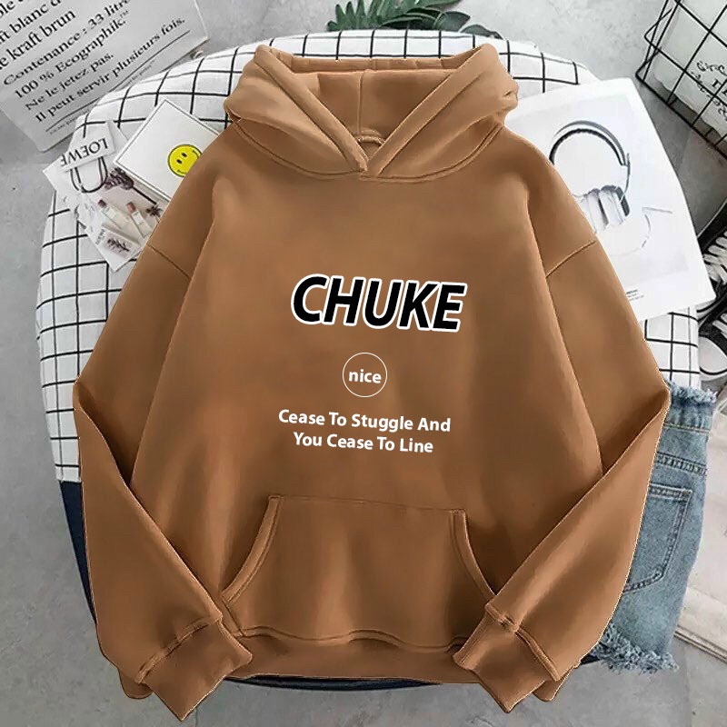 Áo khoác Hoodie form rộng sweater nỉ Ulzzang CHUKE Hot trend Thời Trang Thu Đông siêu đẹp tranthuy_shop1 | BigBuy360 - bigbuy360.vn