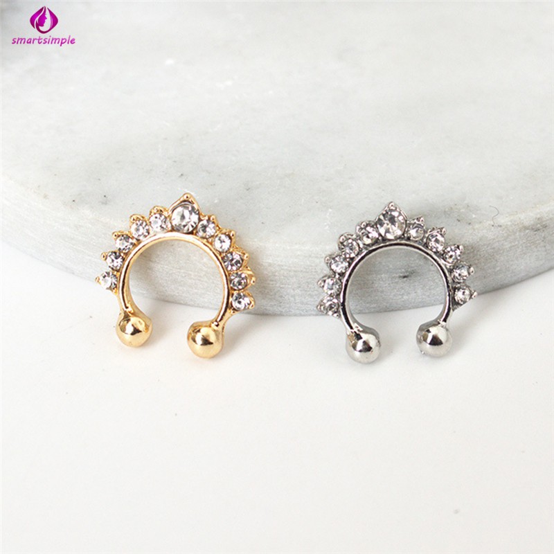 Khuyên Mũi Đính Đá Thời Trang Cá Tính
