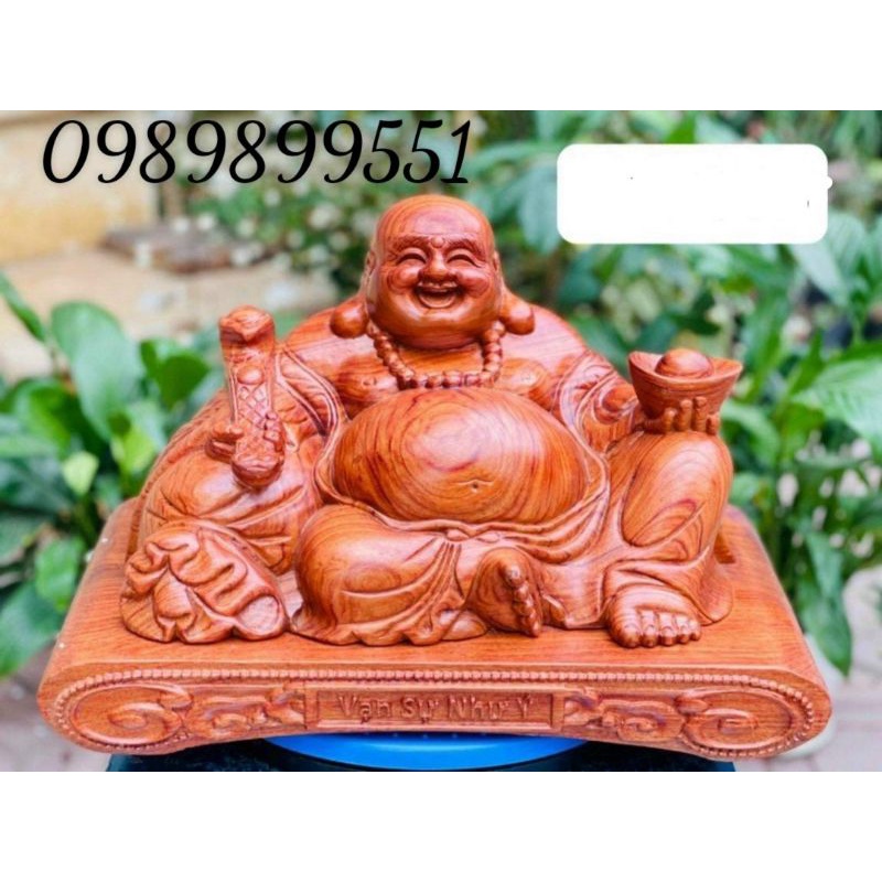 Tượng phật di lặc ngồi 50cm