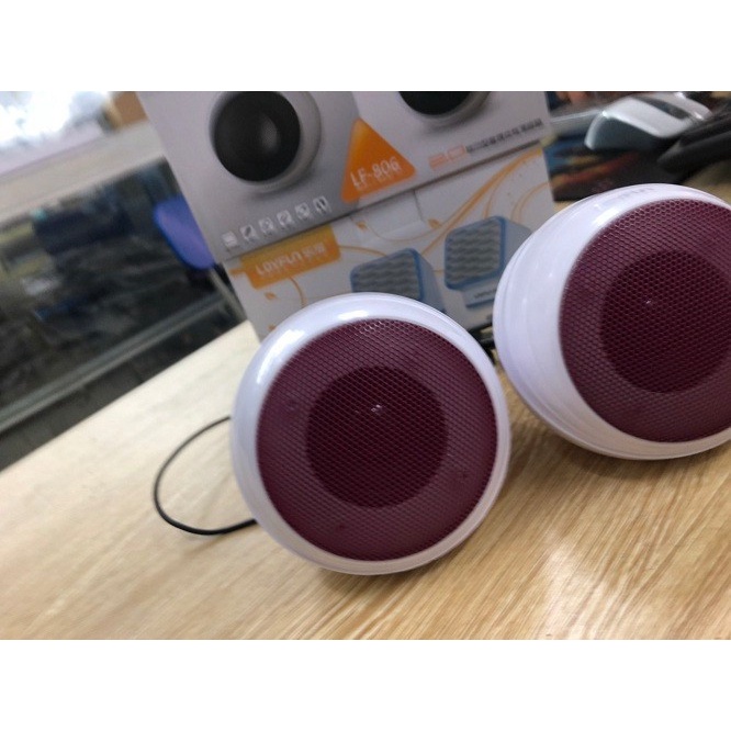 Loa laptop LOYFUN LF-806 - Loa nghe nhạc,cắm máy tính LOYFUN