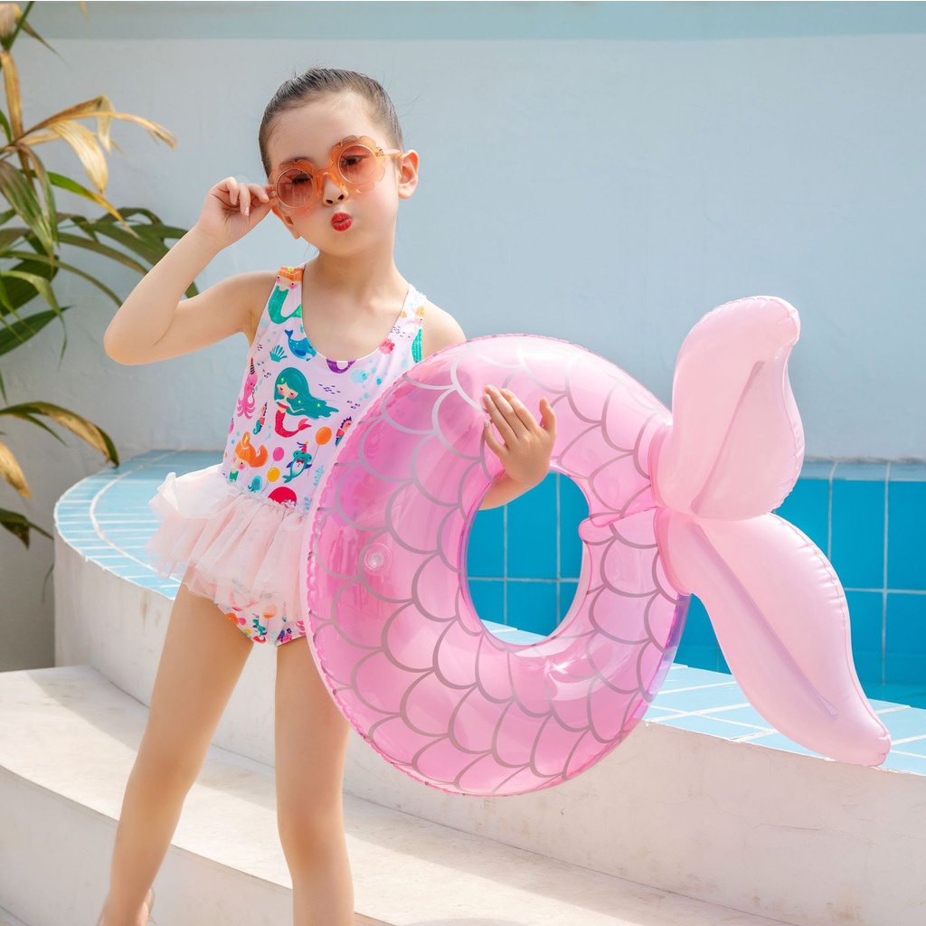 Phao Bơi Có Tay Cầm Đôi Dành Cho Bé 6-36 Tháng Tuổi