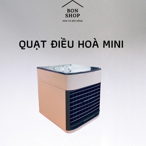Quạt điều hoà mini, máy điều hoà phun sương tạo độ ẩm, để bàn rất tiện lợi