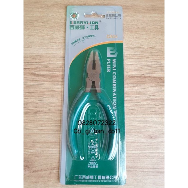Bộ Ba Cây Kìm Hiệu BERRYLION Chính Hãng.