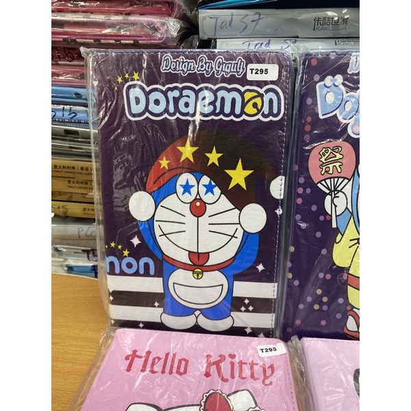 Bao da máy tính bảng Samsung Tab A 8inch / T295 hình Doremon , kitty