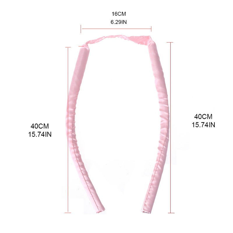 Máy Uốn Tóc Không Dùng Nhiệt Có Kẹp Tiện Dụng Cho Nữ Khi Ngủ DIY