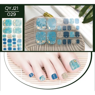 Miếng dán móng chân  - Sticker dán móng chân 3D không thấm nước, N1