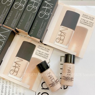 Kem nền NAARS - Sheer Glow Foundation Minisize 5ml Tone Light 2
