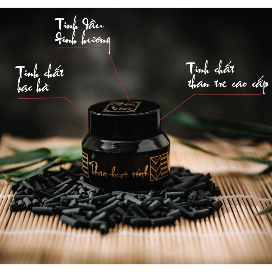 Làm trắng răng, Than hoạt tính làm trắng răng Gốc Việt, tẩy trắng răng từ thiên nhiên, an toàn hiệu quả