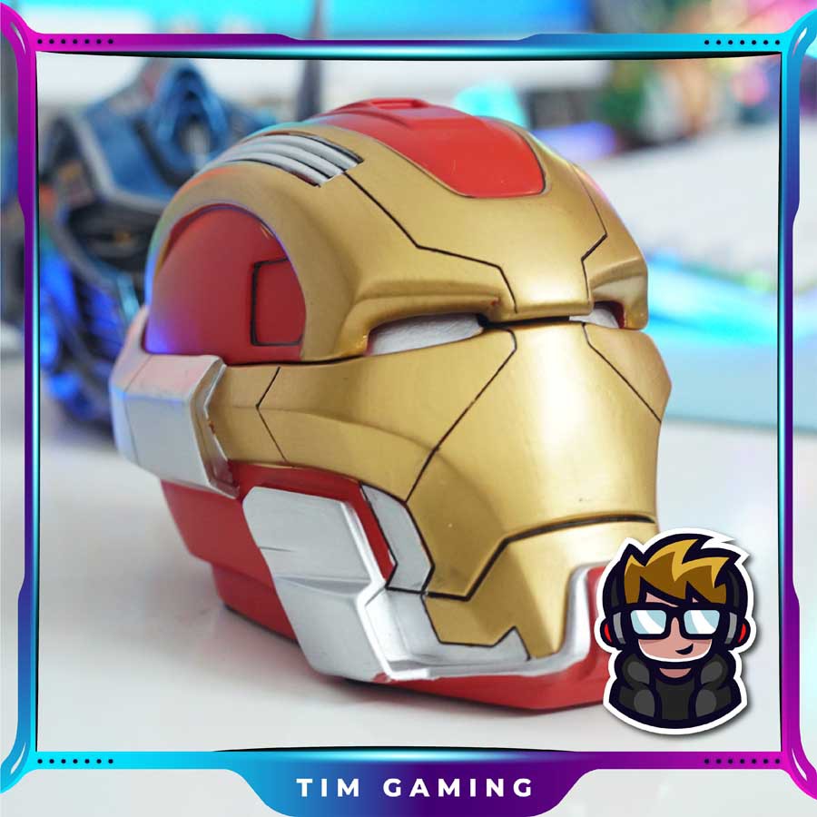 Gạt tàn mô hình nhân vật IronMan - Optimus dùng để trang trí góc Gaming