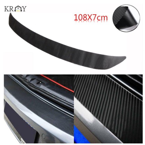 Miếng Dán Carbon cabon Nẹp Sau Cốp Chuyên Dụng Chống Trầy Xước xe hơi ô tô cho Toyota Vios Innova Hyundai Accent