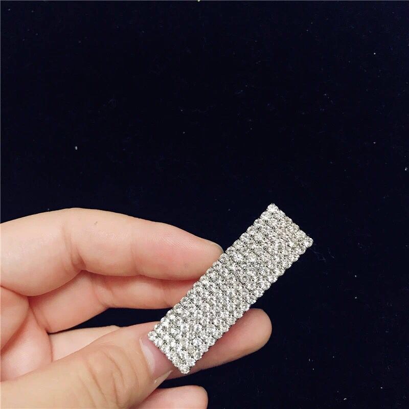 Kẹp Tóc Mái Đính Đá Sang Trọng Dễ Thương