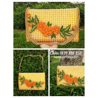Giỏ xách nữ hạt cườm handmade