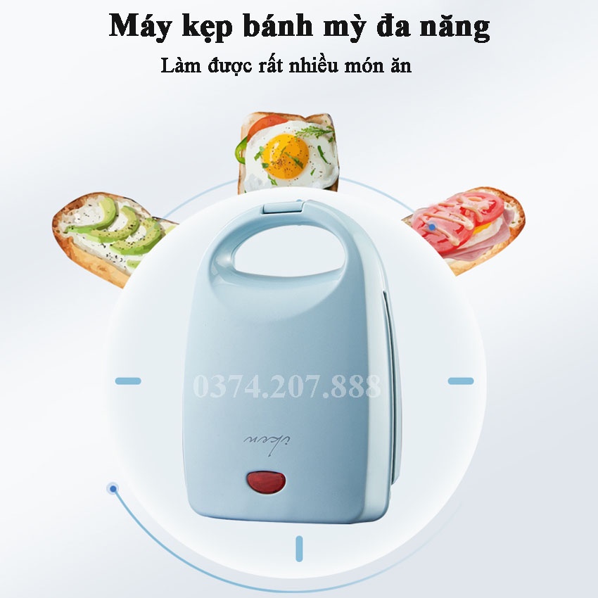 Máy Nướng Bánh Mì Sandwich, Máy Kẹp Nướng Bánh Mì