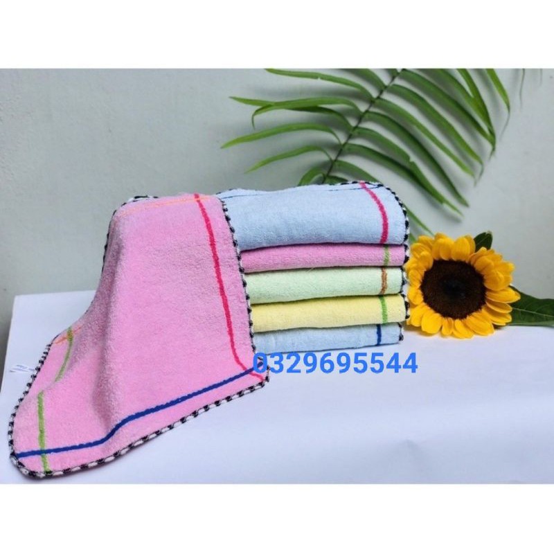 Khăn rửa mặt trẻ em 100% cotton