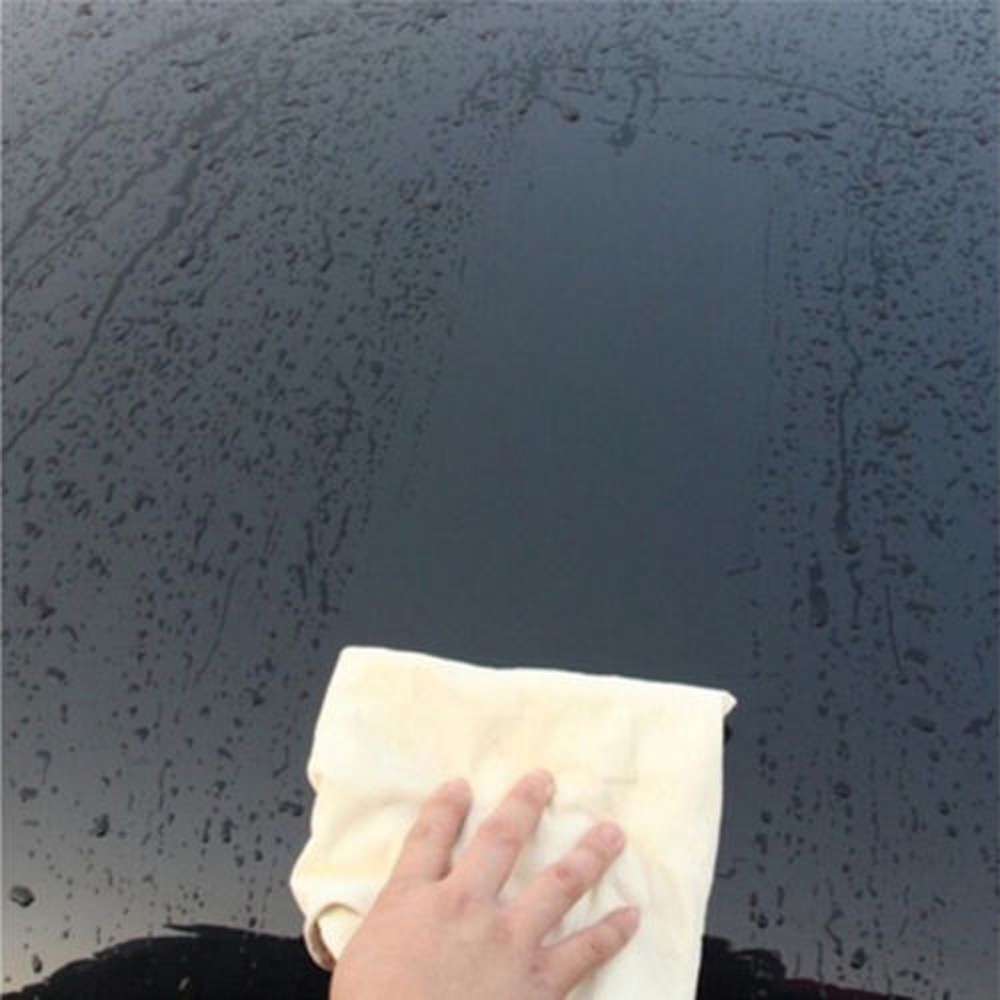 Khăn lau chùi xe hơi bằng da dê nhân tạo hút nước