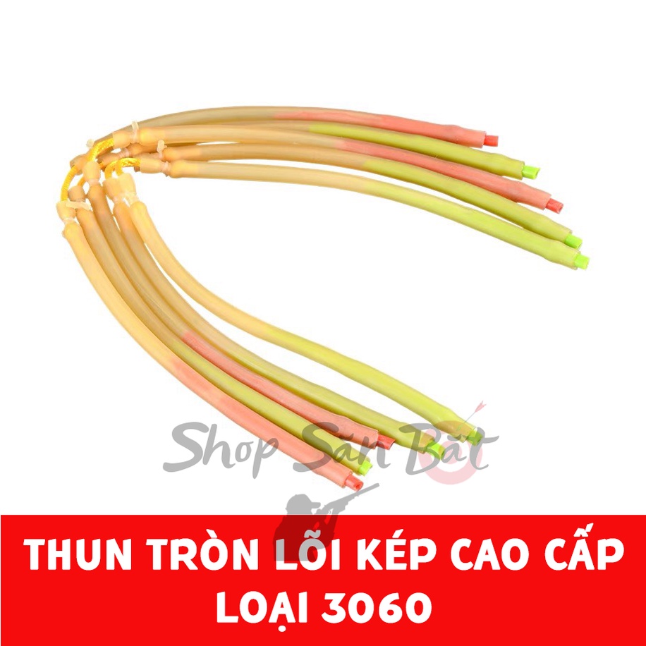 [Hot] Dây Thun Tròn Bắn Cá Ná Cao Su,Thun ná cao su buộc sẵn 3060 hàng Cao Cấp