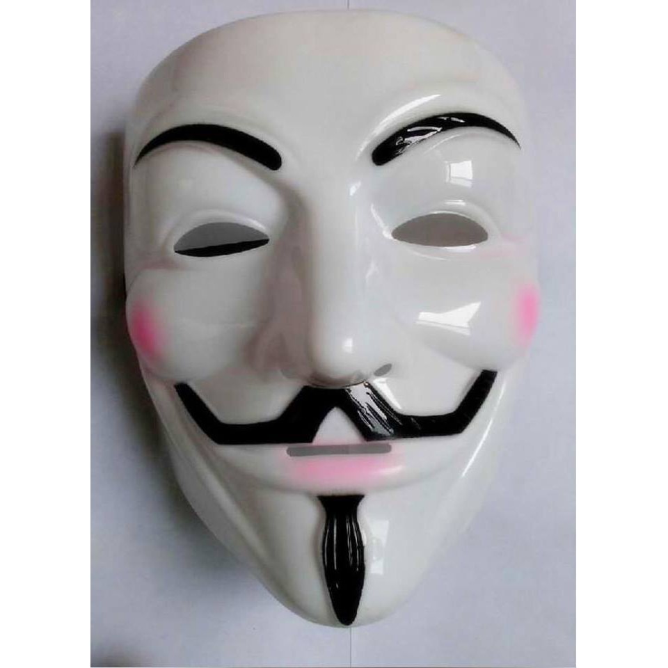 MẶT NẠ HÓA TRANG HACKER anonymous đủ màu cao cấp hàng chính hãng