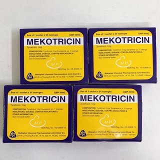 Kẹo ngậm ho mekotricin - hộp 24 viên