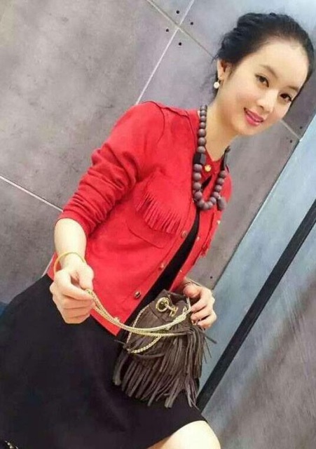 Áo khoác da lộn siêu xinh