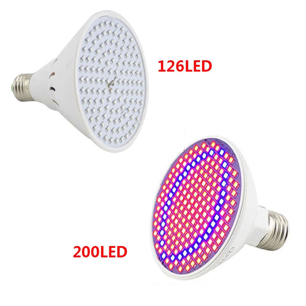 Đèn led trồng cây E27 hỗ trợ quang hợp cho cây trồng trong nhà tiện dụng