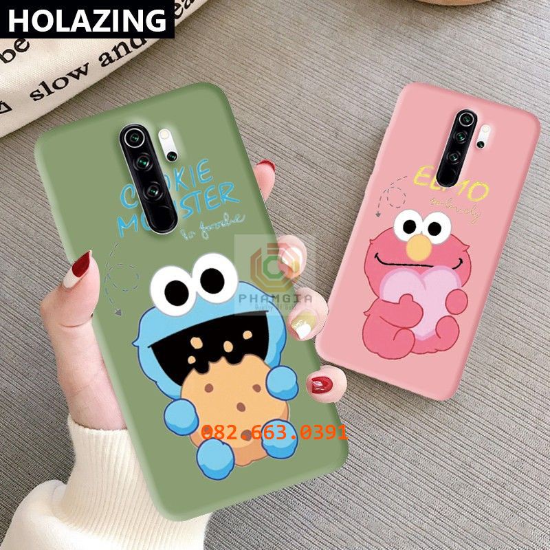 Ốp lưng Xiaomi redmi 9 dẻo in hình Elmo siêu sắc nét