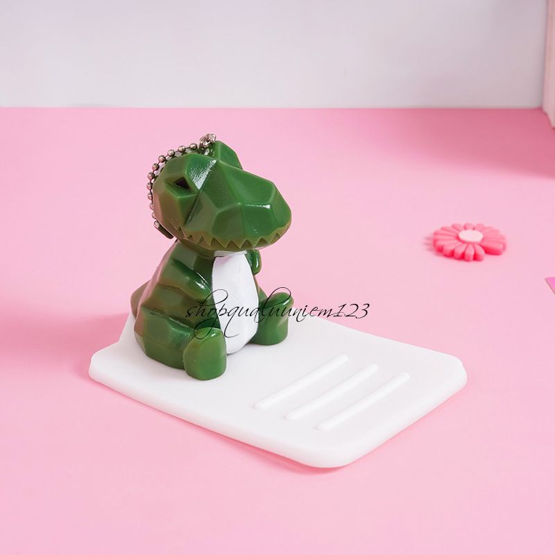Giá đỡ điện thoại silicon để bàn hình thú xinh Cute