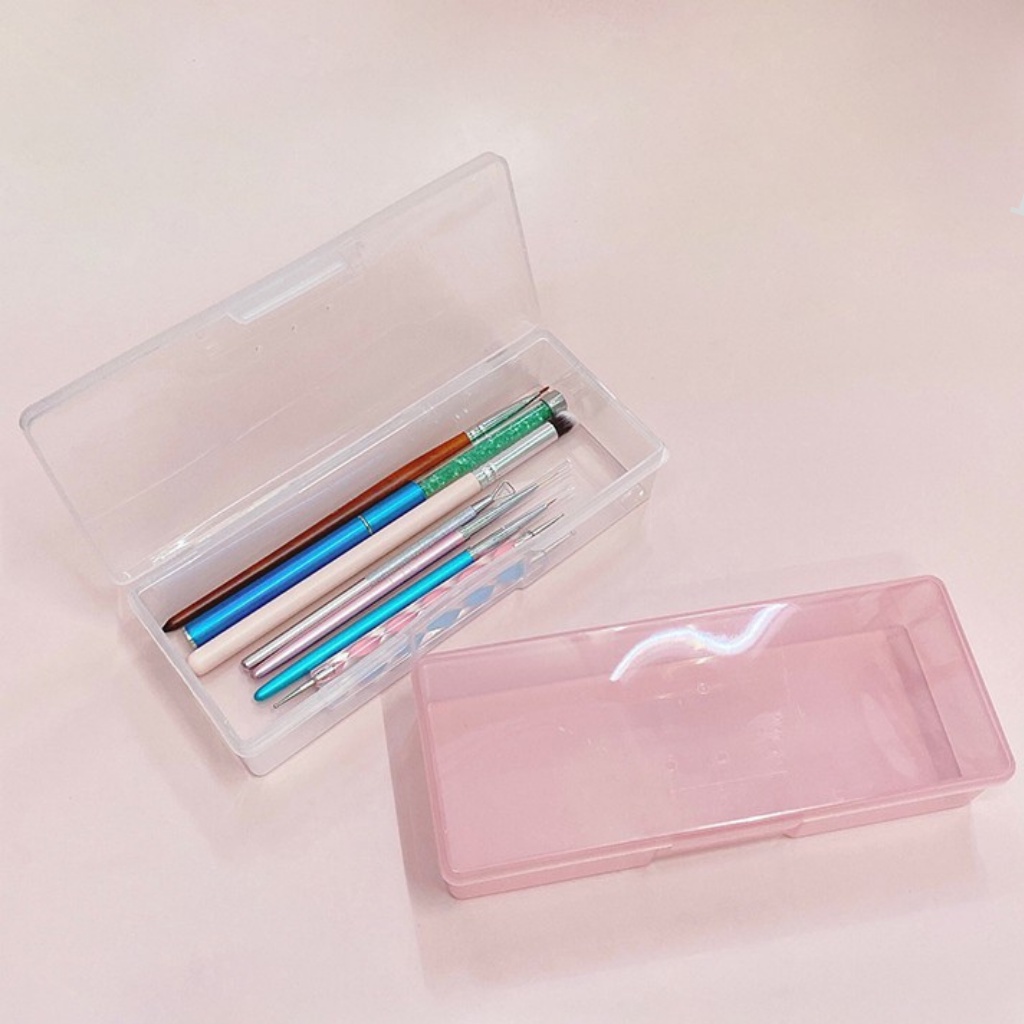 Hộp đựng cọ , dũa làm móng, dụng cụ nail