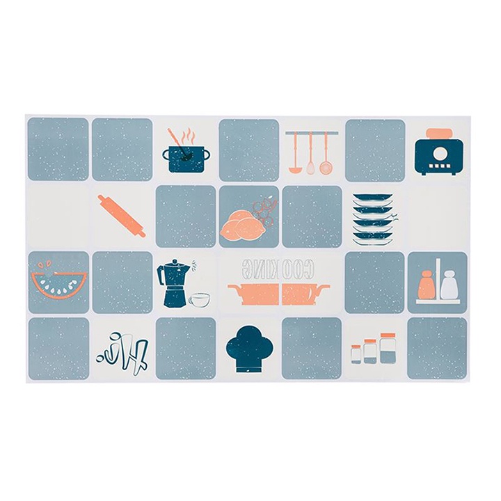 Giấy dán bếp cách nhiệt cao cấp (75 x45cm)