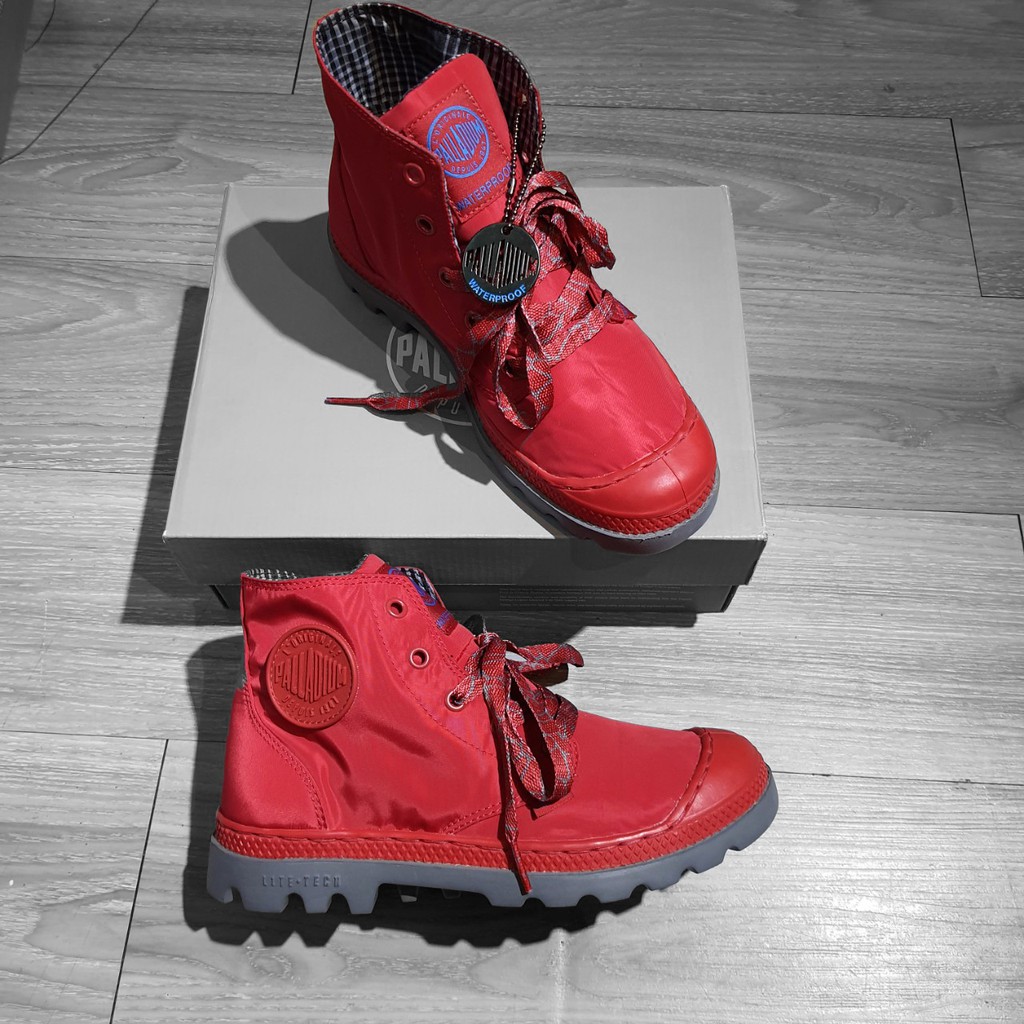 Thanh lý giày chính hãng palladium Nam nữ màu đỏ | BigBuy360 - bigbuy360.vn
