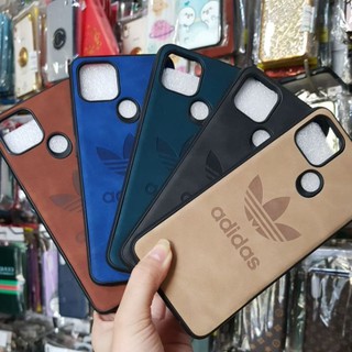 OPPO A15S Ốp lưng nhựa màu giả da siêu đẹp