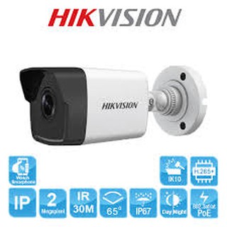 Camera IP Hikvision DS-2CD1023G0E-I - 2MP