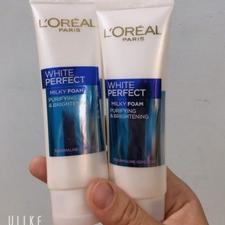 Sữa rửa mặt trắng da Loreal White Perfect 50g/100g