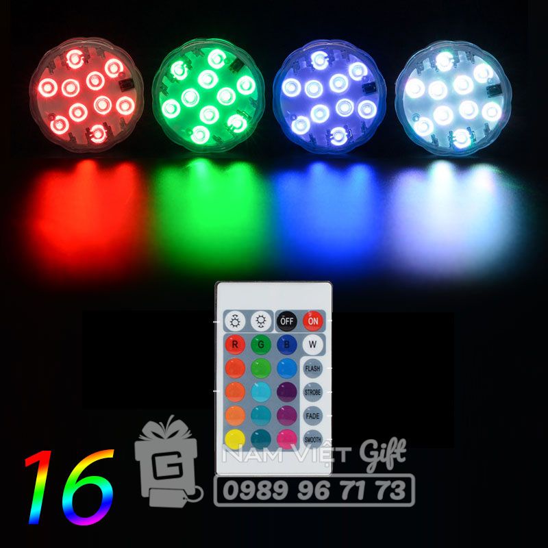 Bộ Đèn Trang Trí Tủ RGB Điều Khiển Remote (Cỡ Lớn)