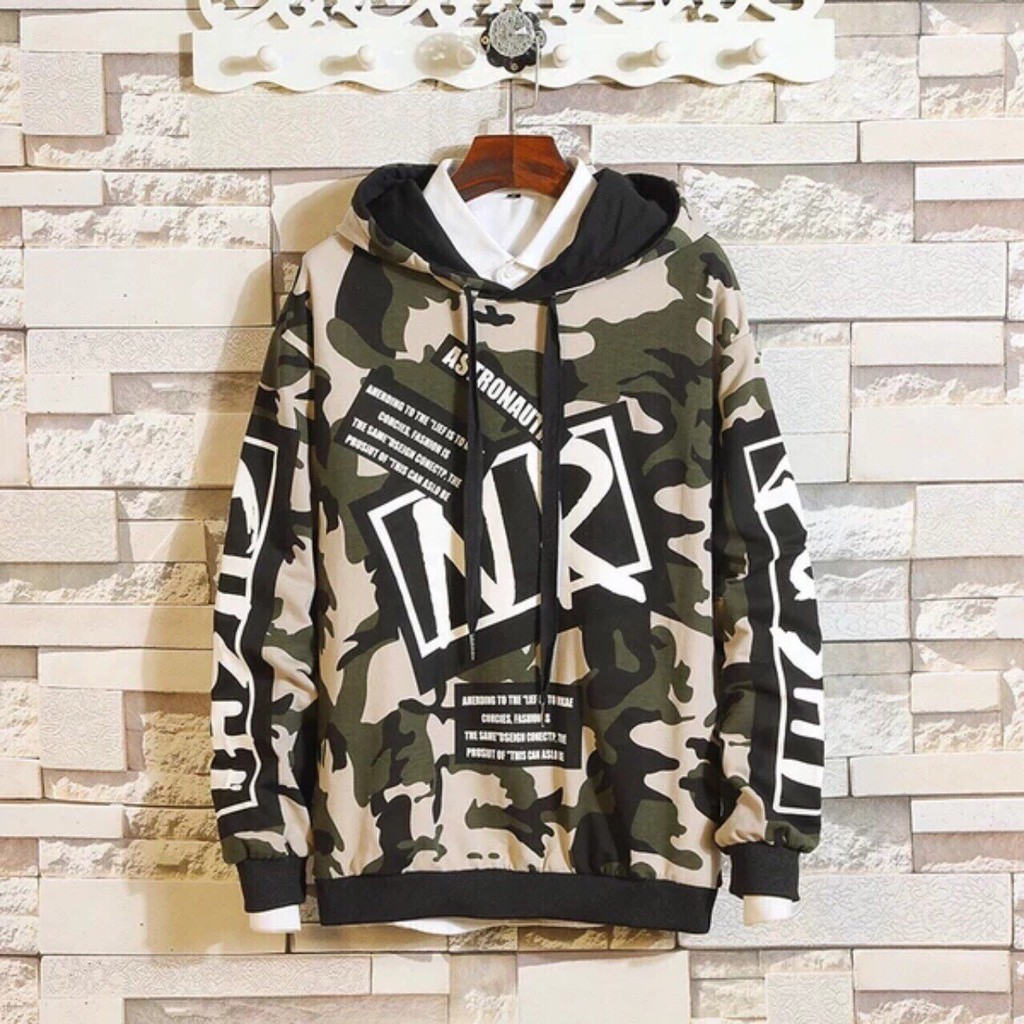 [HCM] Áo hoodie camo (L XL)