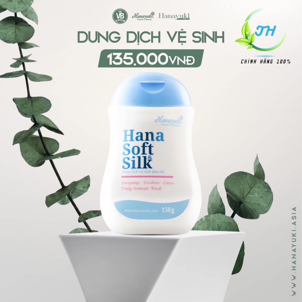 Dung Dịch Vệ Sinh Phụ Nữ Hana Soft Silk 150g