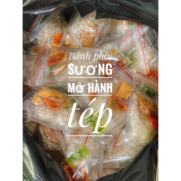 BÁNH TRÁNG PHƠI SƯƠNG SATẾ TÉP MỠ HÀNH