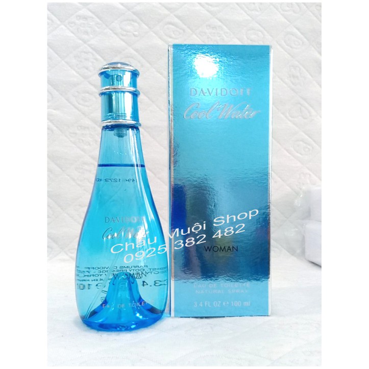 Nước Hoa Davidoff Cool Water -100ml -EDT-Giản Dị Gần Gủi Năng Động