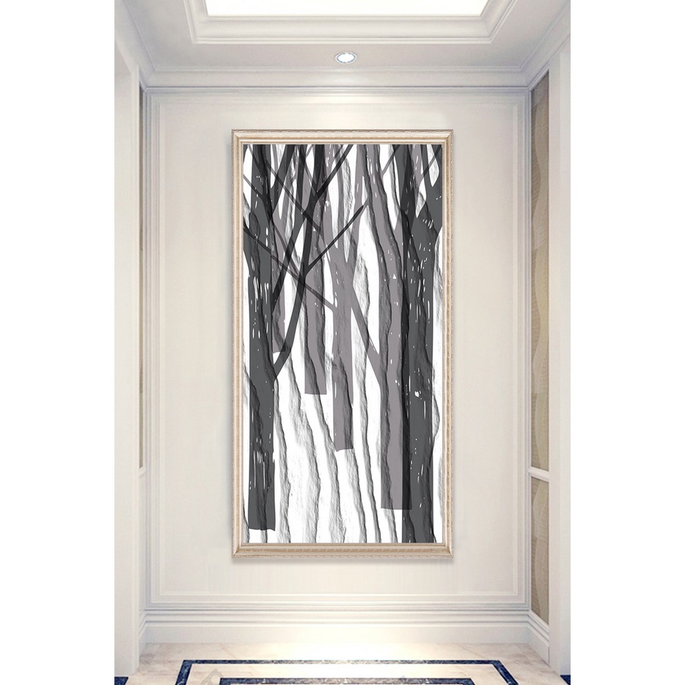 In hình ép gỗ Laminate TRANH HÀNH LANG HIỆN ĐẠI - Mẫu 28 (50x75, 60x90, 70x110). In ảnh theo yêu cầu