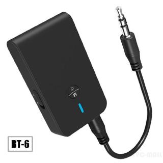 Bộ thu phát bluetooth 5.0 bt-6 2 trong 1 kèm cáp âm thanh 3.5mm