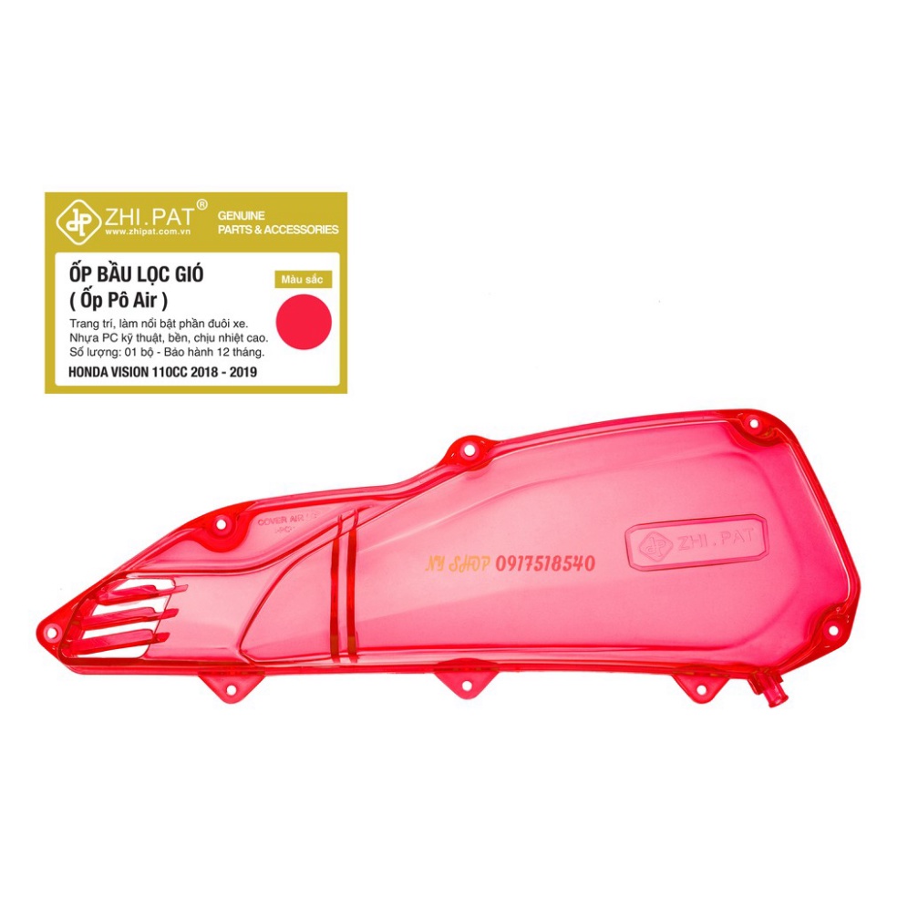 ỐP PÔ E ( BẦU GIÓ ) TRONG SUỐT CHO VISION CHÍNH HÃNG ZHIPAT Ảnh thật Sp