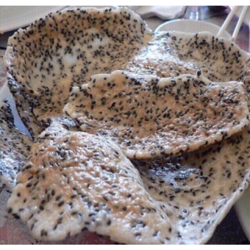 😘 Bánh đa mè dừa Tây Ninh 50 cái giá 110k