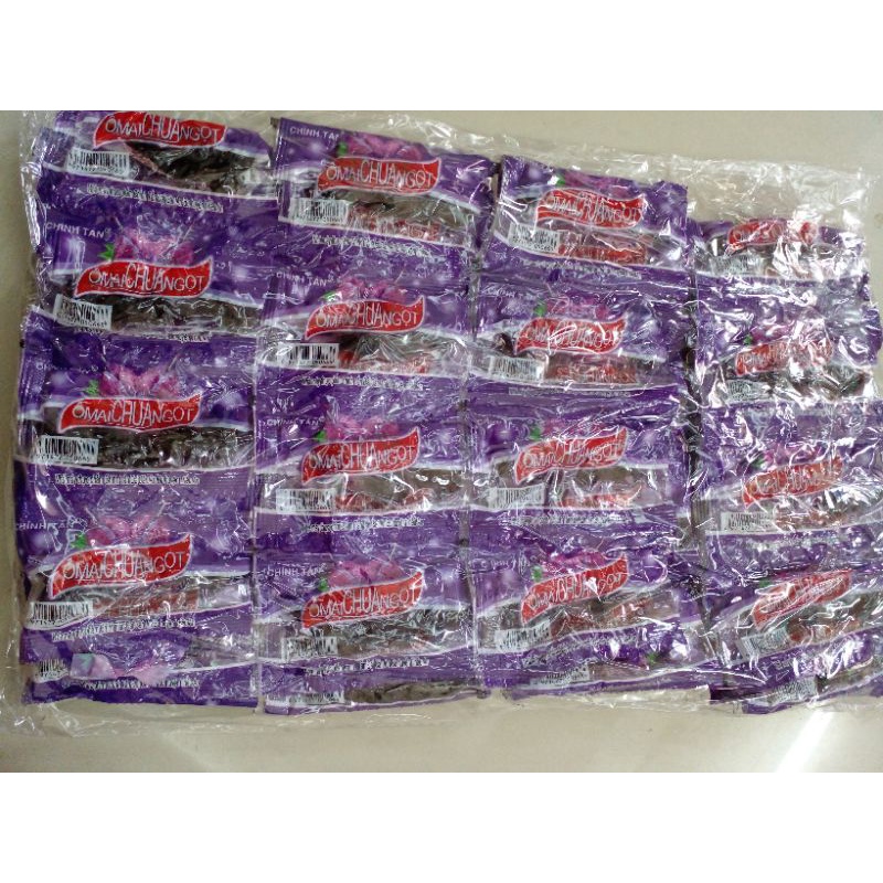 1 bịch 60 gói nhỏ ômai táo ngọt