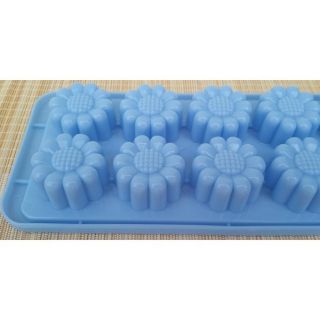 Khay Làm Rau Câu, Đá Hình Hoa Cúc 10 Viên Đẹp