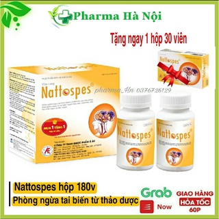 Nattospes hộp 180 viên - Phòng ngừa tai biến