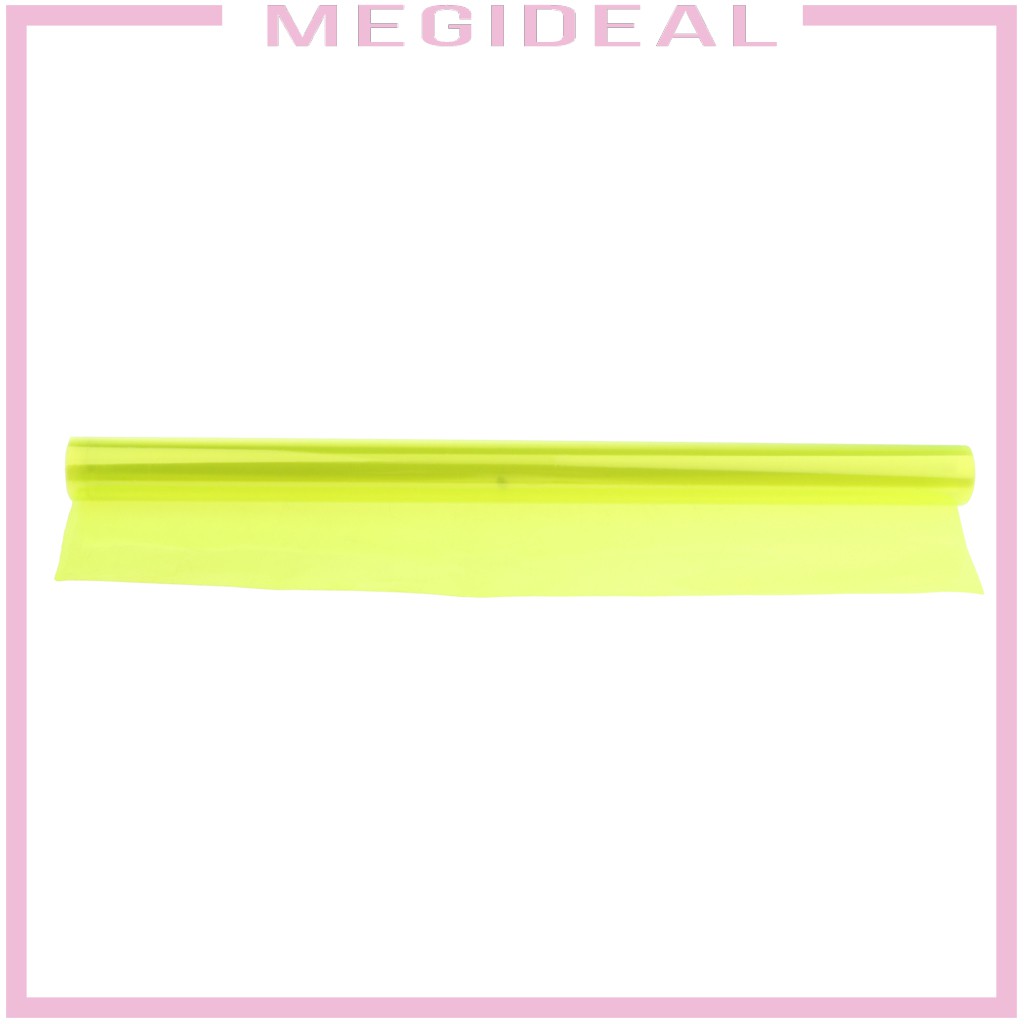Florescent Yellow Lighting Filter Colour Effects Gel for Theater DJ Stage Lights