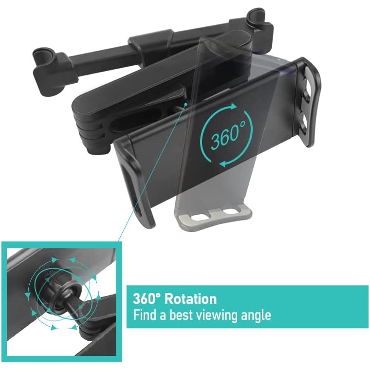 CENZIMO Giá đỡ ipad trên ô tô cho ghế sau Baseus Kẹp giữ máy tính bảng điện thoại cho oto