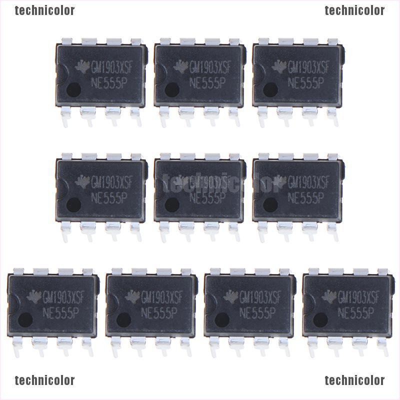 Bộ 10 Linh Kiện Bán Dẫn Ne555P Dip-8