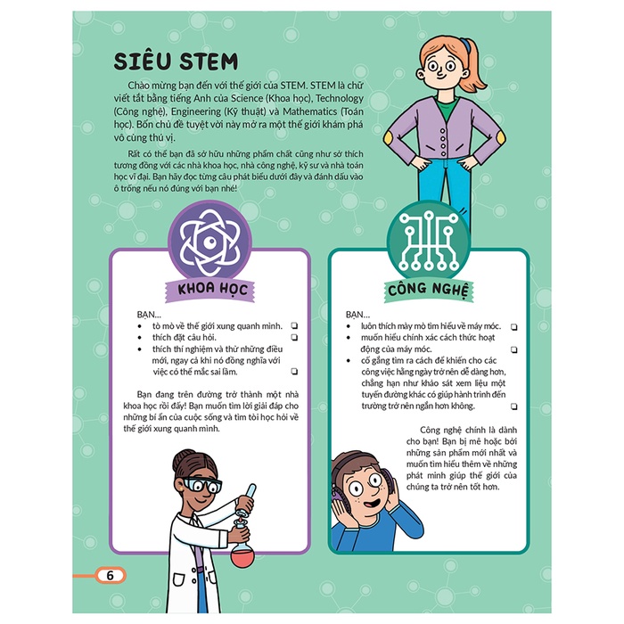 Sách - Học và thực hành STEM đơn giản - Khoa học - Kiến thức kèm bài tập bổ trợ