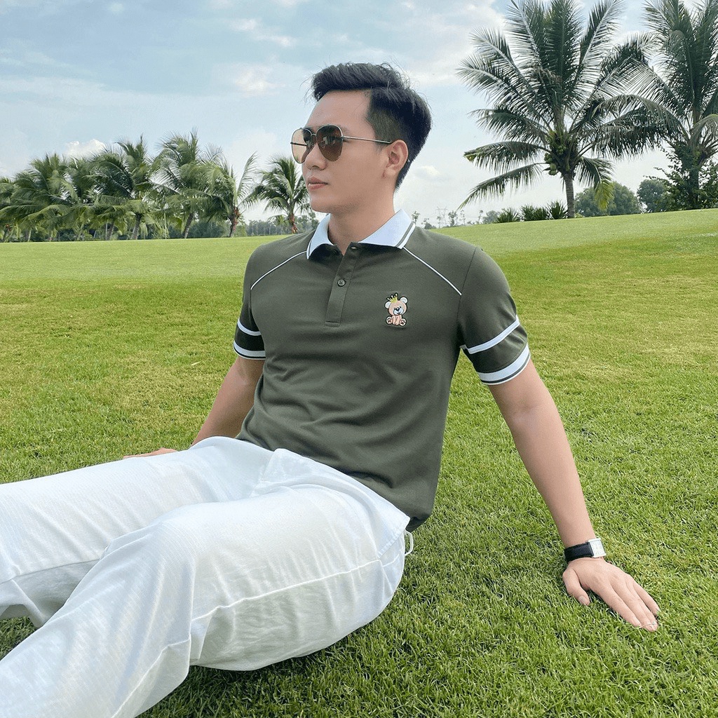 (HCM) ÁO THUN POLO CHẤT VẢI MỊN MÁT CAO CẤP - THỜI TRANG NAM CAO CẤP , SIÊU HOT THỜI TRANG NAM ĐẲNG CẤP KME FASHION